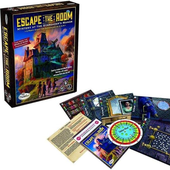 New Sealed ThinkFun Escape The Room Stargazer's Manor-English Version - Picture 1 of 10